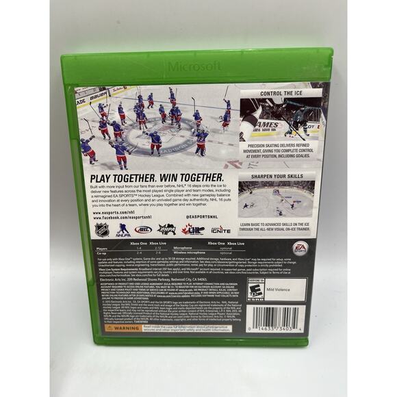 NHL 16 (Microsoft Xbox One, 2015) CIB TESTED AND WORKS - Picture 3 of 8